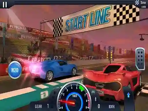 Spel Fast Line Furious Car Racing online