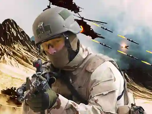Spel Modern Commando Combat online