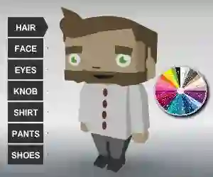 Spel Coloring Bloxy Boy online
