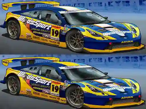 Spel Spot Differences: Race Car online