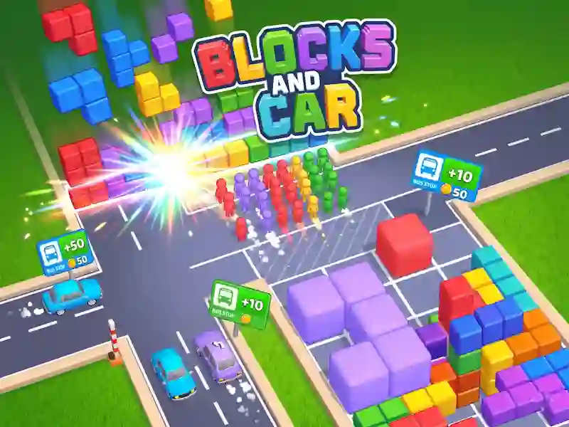 Spel Blocks and Car online