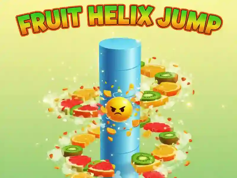 Spel Fruit Helix Jump online
