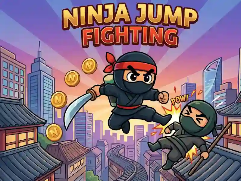 Spel Ninja Jump fighting online