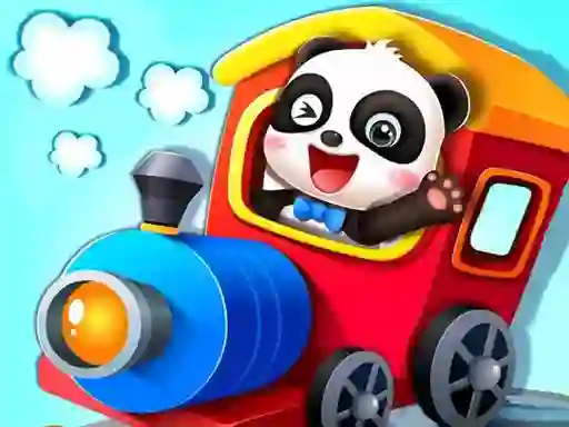 Spel Baby Panda Train Driver online