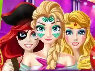 Spel Halloween Princess Party online