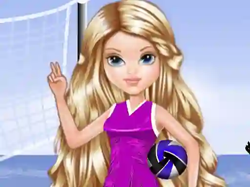 Spel Barbie Volleyball Dress online