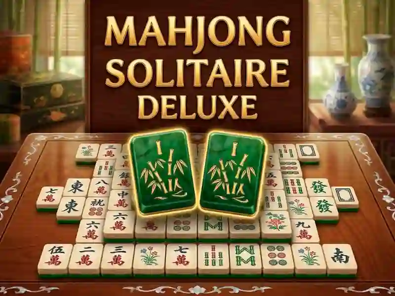 Spel Mahjong Solitaire Deluxe online
