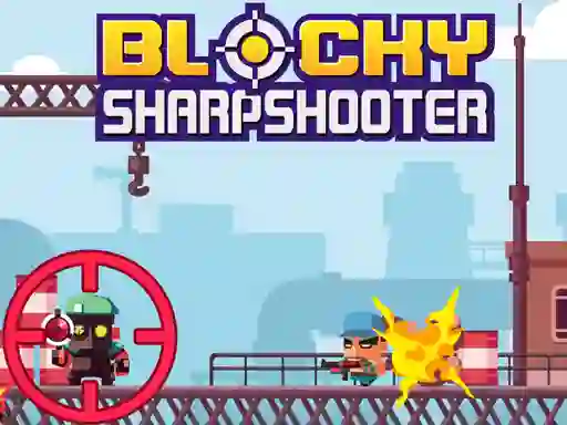 Spel Blocky Sharpshooter online