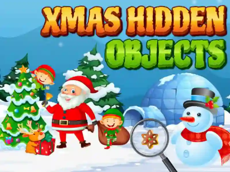 Spel Xmas hidden objects online