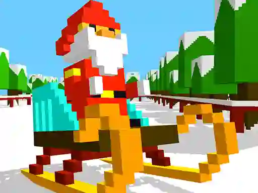 Spel Sliding Santa Clause online