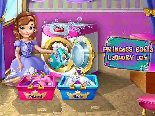 Spel Young Princess Laundry Day online