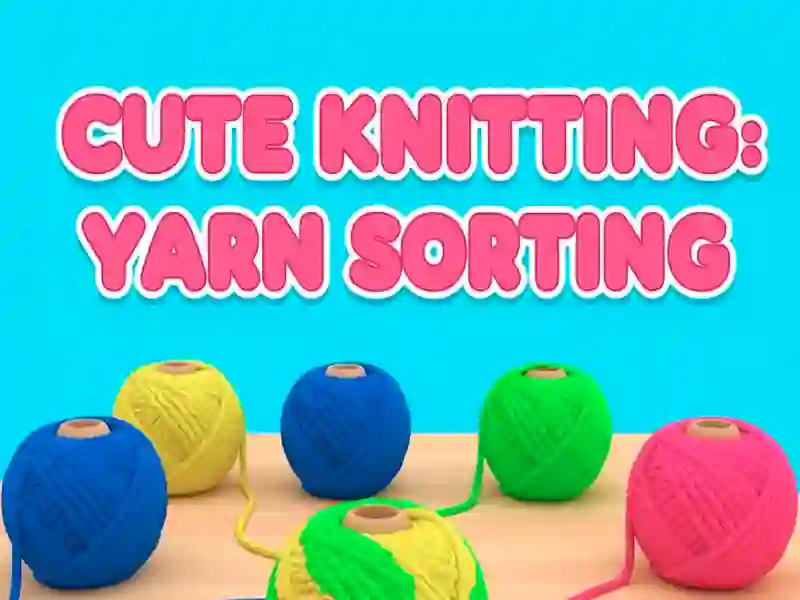 Spel Cute Knitting: Yarn Sorting online