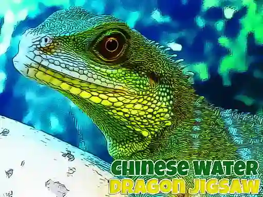 Spel Chinese Water Dragon Jigsaw online