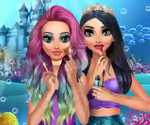 Spel Mermaids Makeup Salon online