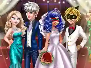Spel Ladybug Wedding Royal Guests online
