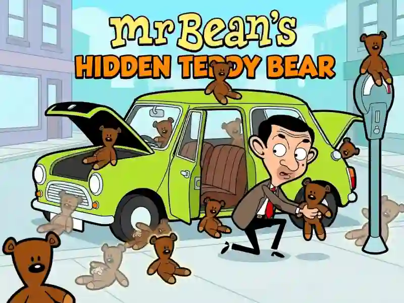 Spel Mr Bean Car Hidden Teddy Bear online