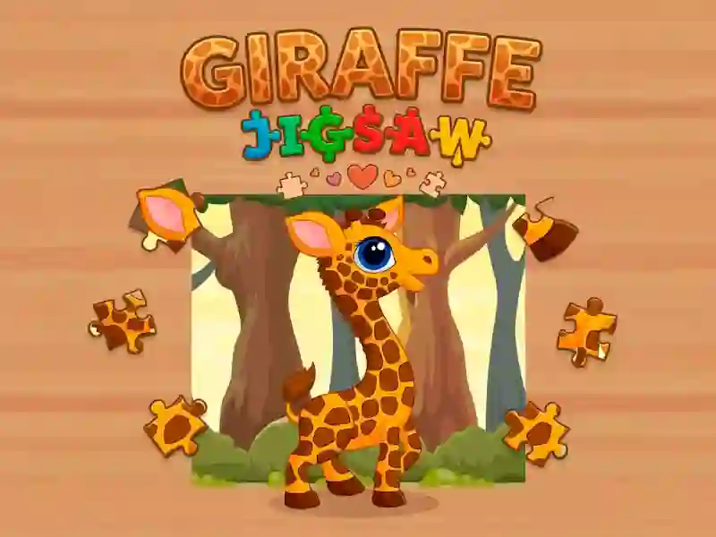 Spel Giraffe Jigsaw online