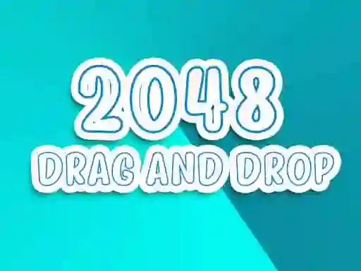 Spel 2048 Drag'nDrop online