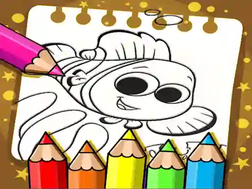 Spel Finding Nemo Color Book online