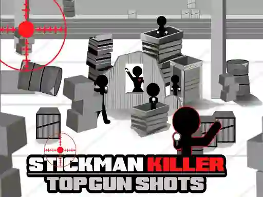 Spel Stickman Killer Top gun Shots online