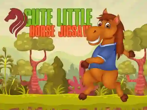 Spel Cute Little Horse Jigsaw online