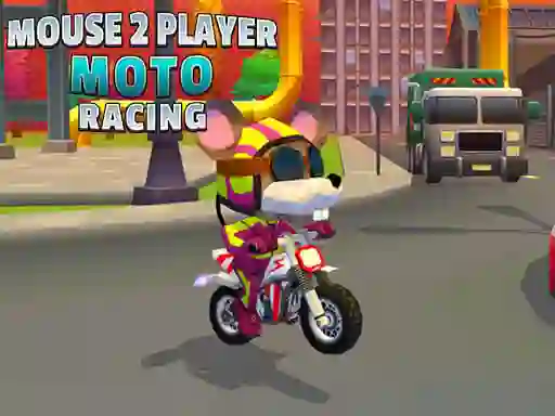 Spel Mouse 2 Player Moto Racing online