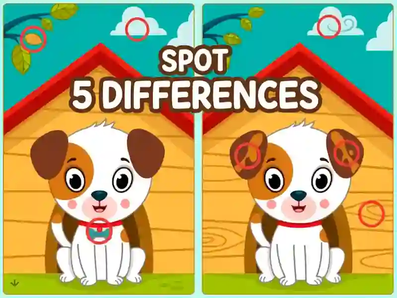 Spel Spot 5 Differences online