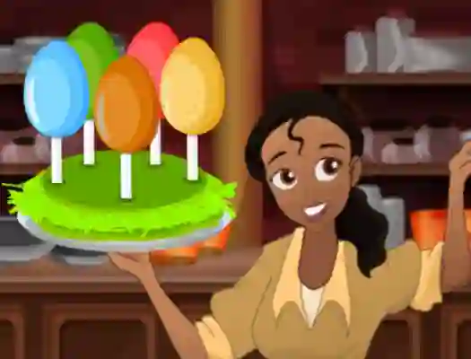 Spel Princess Easter Egg Decoration online