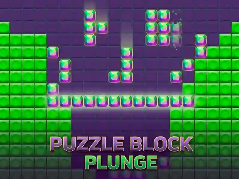 Spel Puzzle Block Plunge online