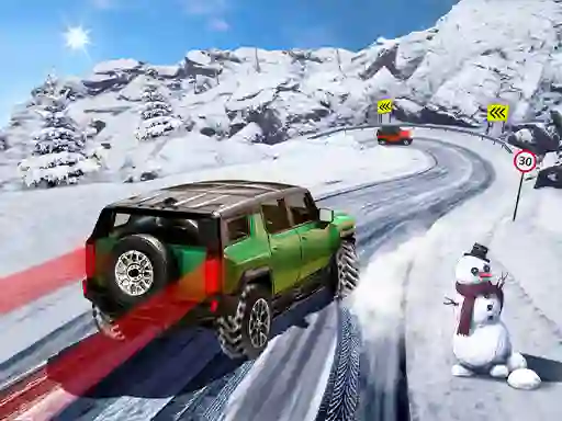 Spel Suv Snow Driving 3D online