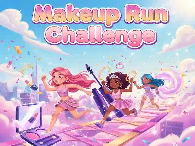 Spel Makeup Run Challenge online