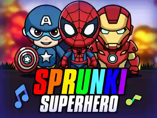 Spel Sprunki SuperHero online