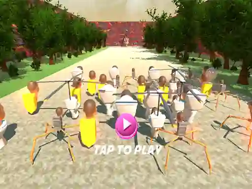 Spel SQUID TOILET 3D online