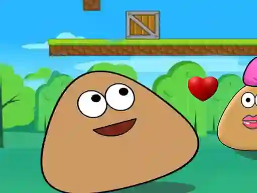 Spel Pou Slide online