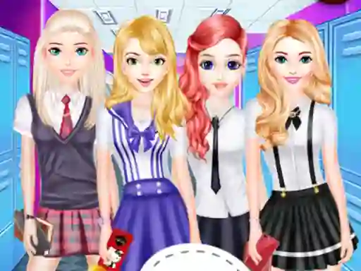Spel Girls School Fashion online