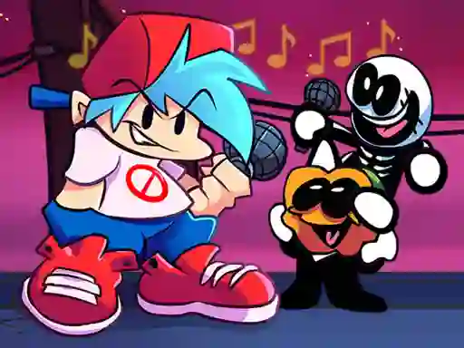 Spel Friday Night Funkin Music Notes online