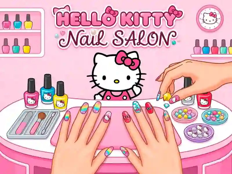 Spel Hello Kitty Nail Salon online