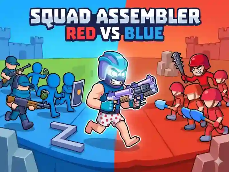 Spel Squad Assembler Red Vs Blue online