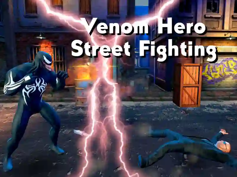 Spel Venom Hero Street Fighting online