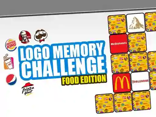 Spel Logo Memory Food Edition online