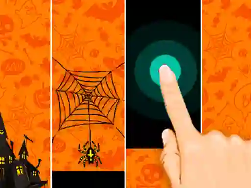 Spel Halloween Magic Tiles online