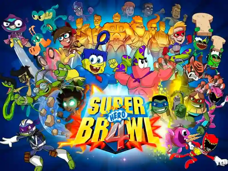 Spel Super Hero Brawl 4 online