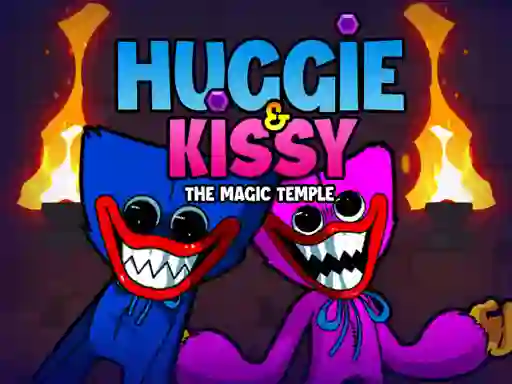 Spel Huggie & Kissy The Magic Temple online
