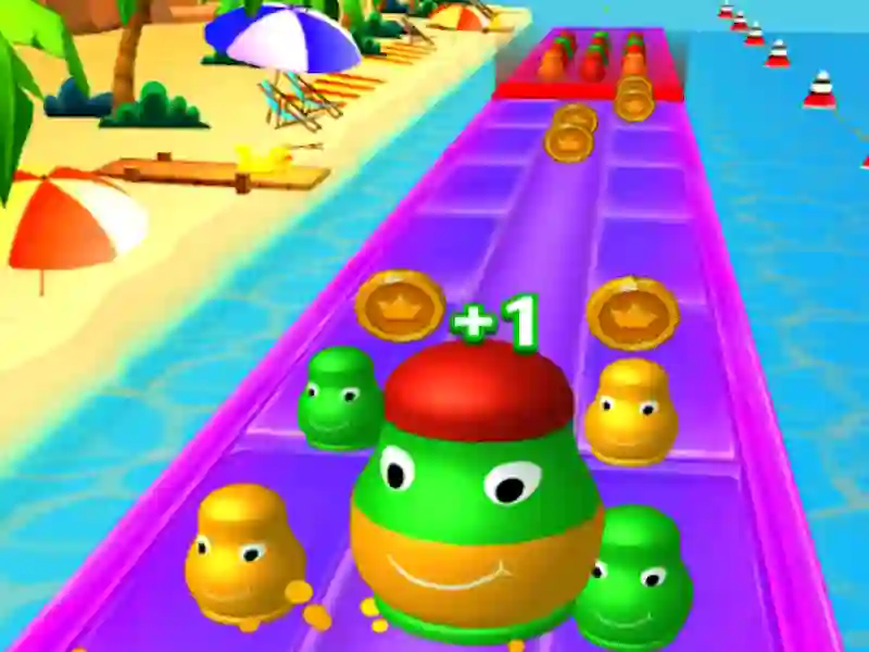 Spel Bottle Rush 3D online