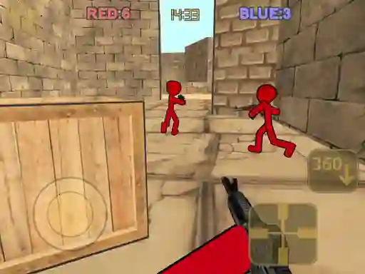 Spel Stickman Counter Terror Shooter online