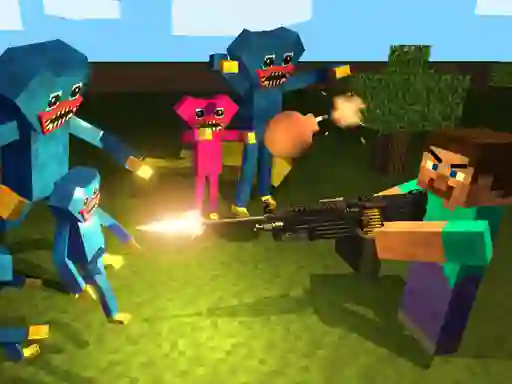 Spel Mine Shooter: Huggy's Attack online
