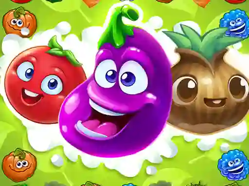 Spel Farm Pop Match-3 Puzzle online