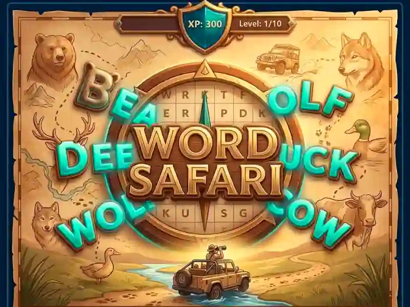 Spel WordSafari online