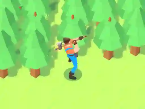 Spel Idle Lumberjack 3D online