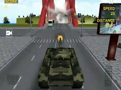 Spel Army Tank Driving Simulation online
